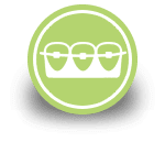 bright green treatments icon